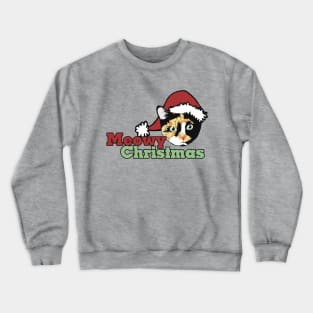 Meowy Christmas Calico cat catmas Crewneck Sweatshirt